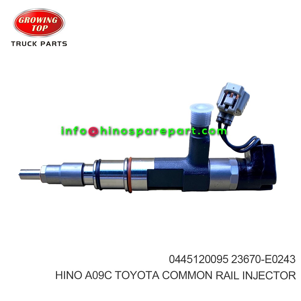 HINO A09C TOYOTA COMMON RAIL INJECTOR 0445120095