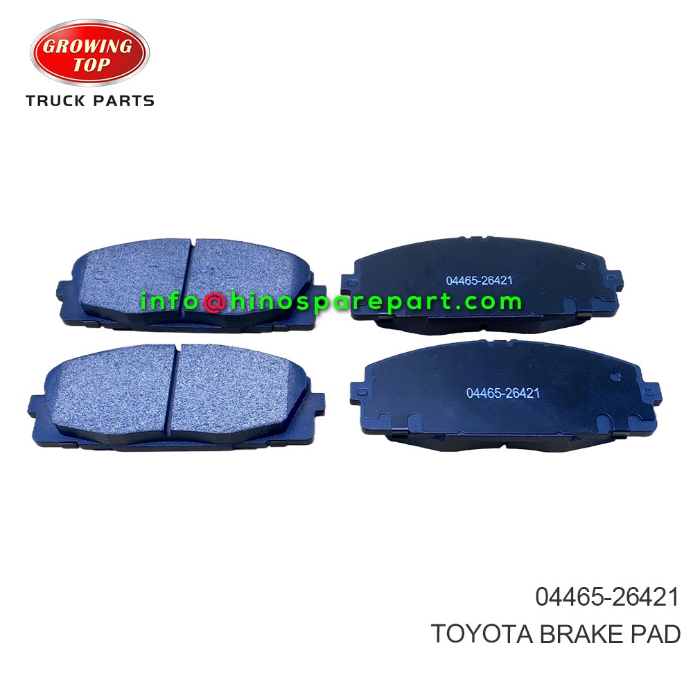 TOYOTA BRAKE PAD 04465-26421