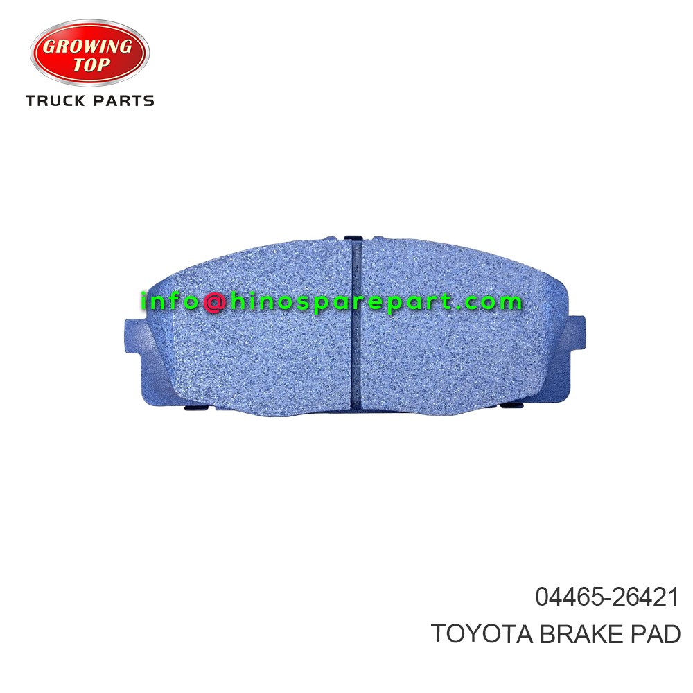 TOYOTA BRAKE PAD 04465-26421