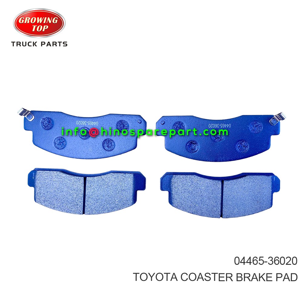 TOYOTA COASTER BRAKE PAD 04465-36020