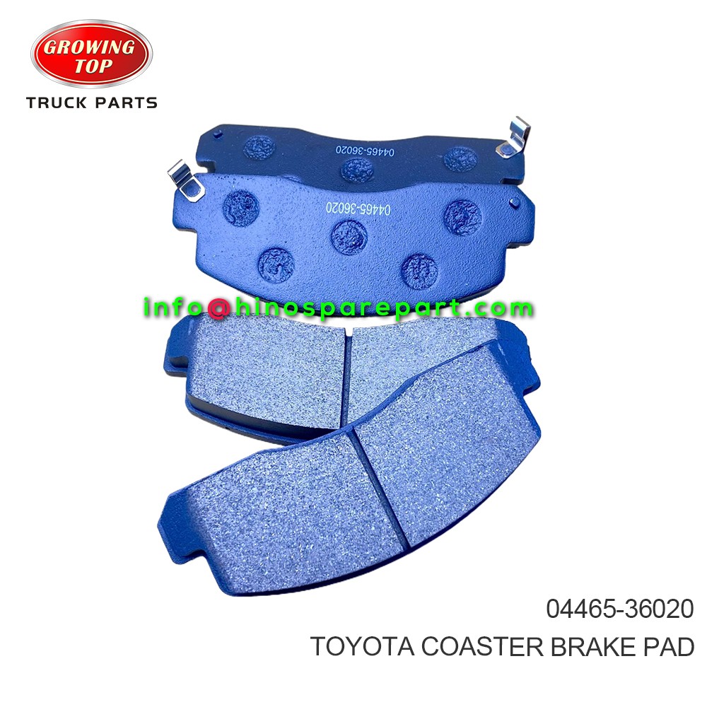 TOYOTA COASTER BRAKE PAD 04465-36020