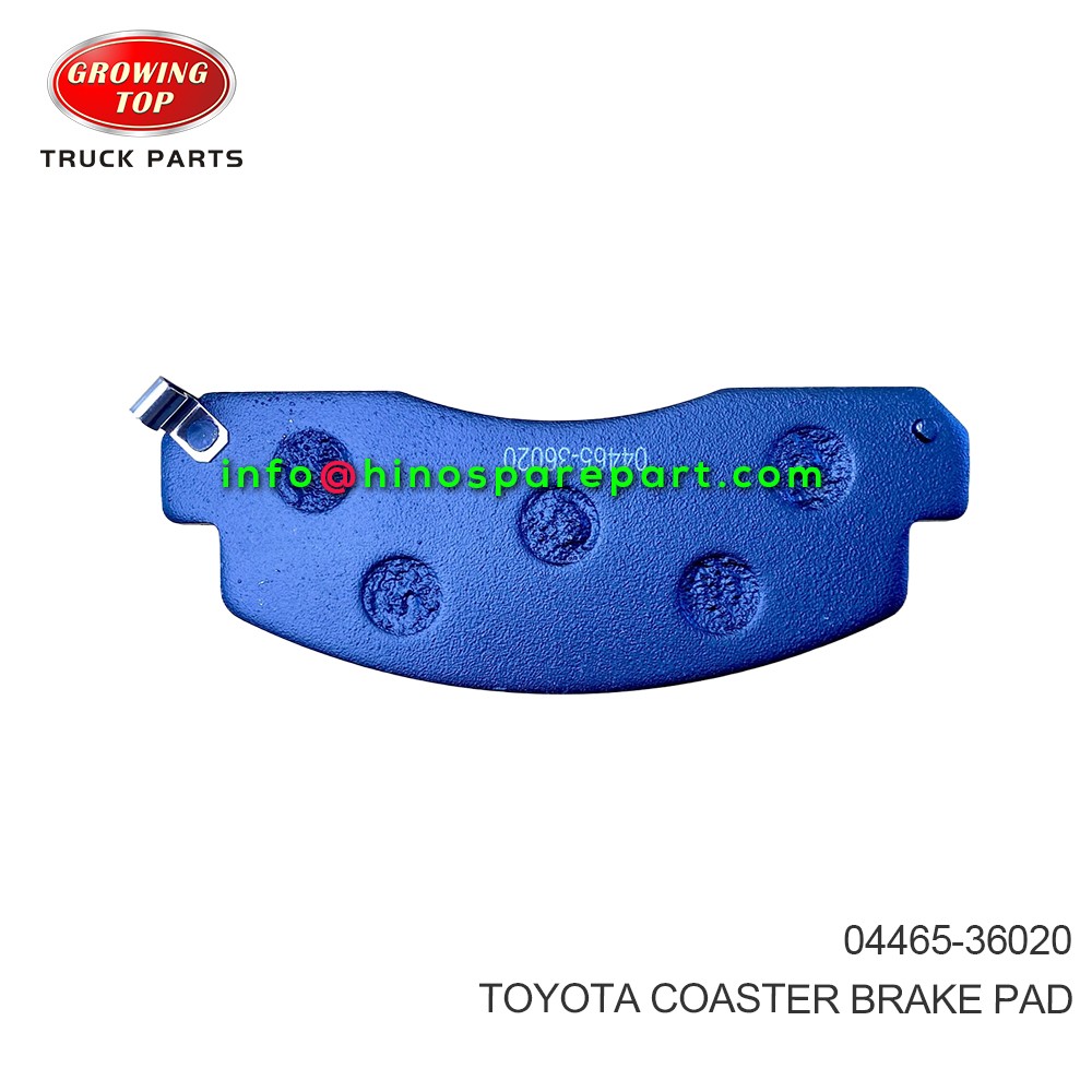 TOYOTA COASTER BRAKE PAD 04465-36020