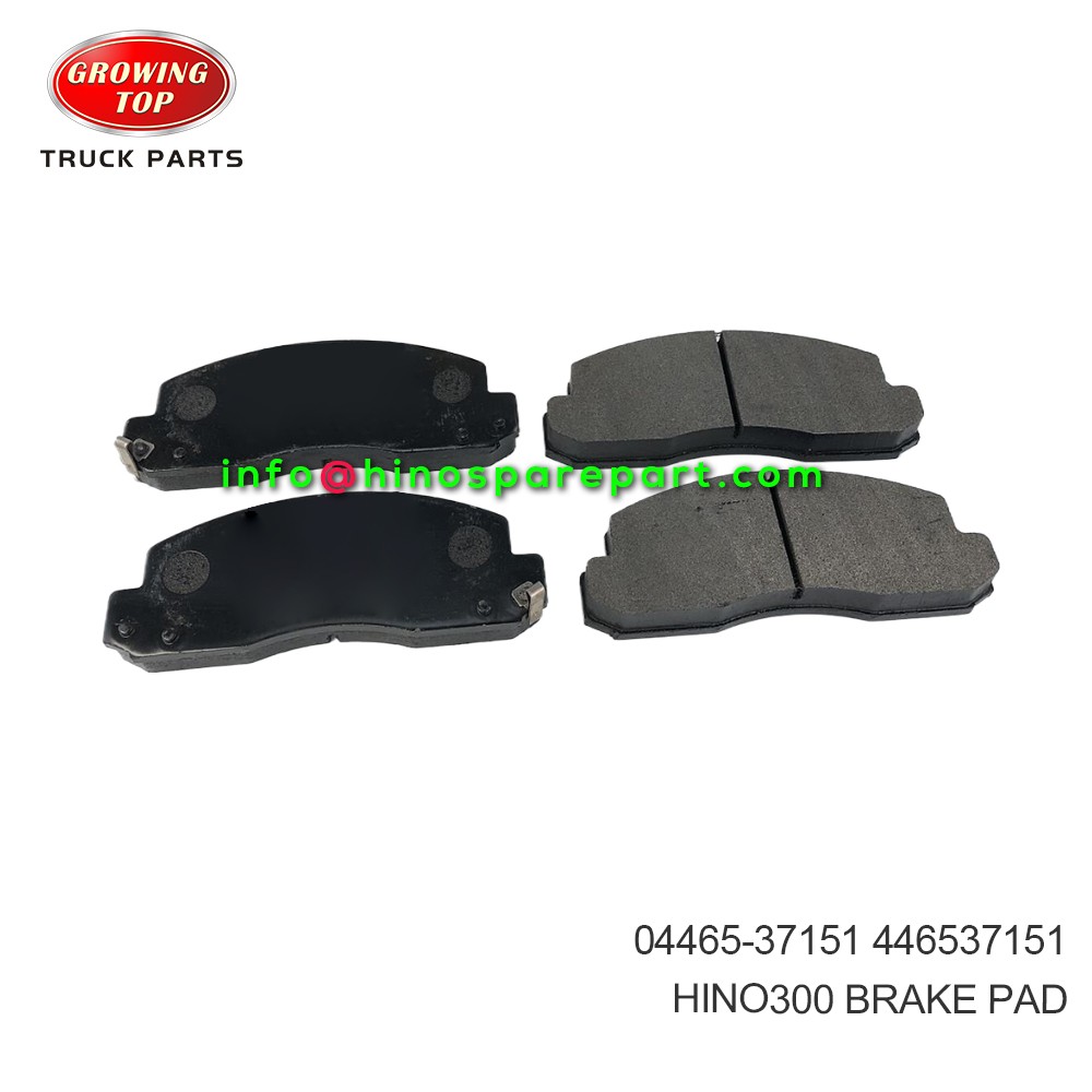 HINO300  BRAKE PAD  04465-37151