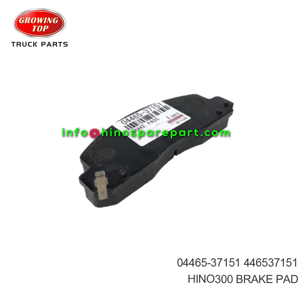 HINO300  BRAKE PAD  04465-37151