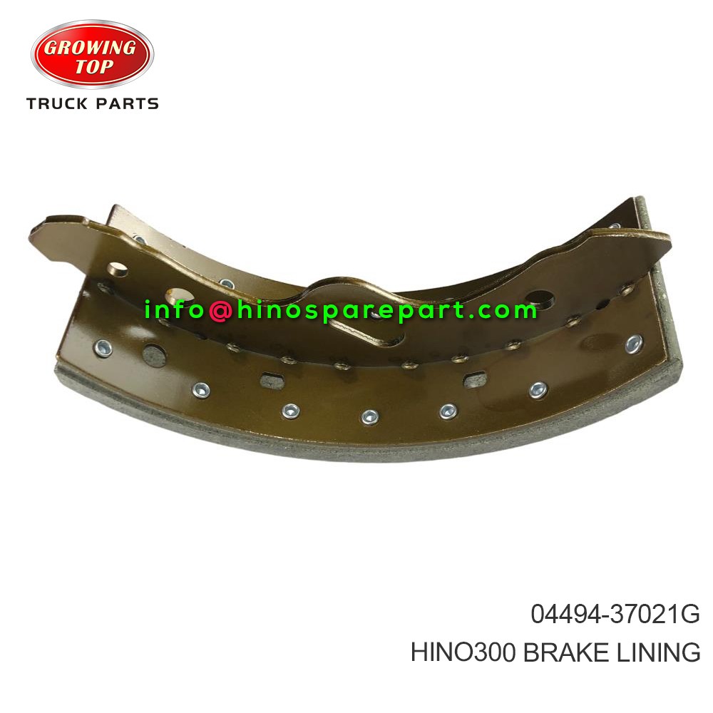 HINO300 BRAKE LINING 04494-37021G