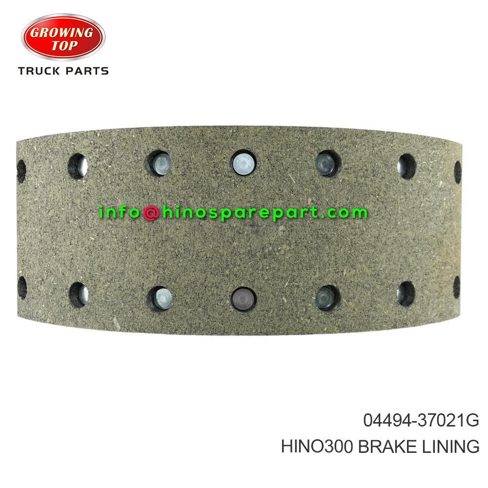 HINO300 BRAKE LINING 04494-37021G