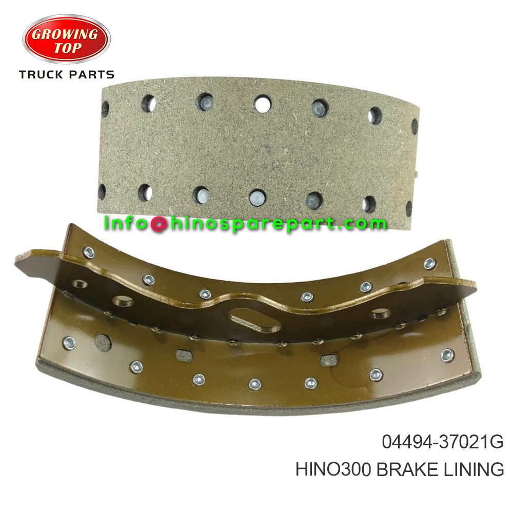 HINO300 BRAKE LINING 04494-37021G