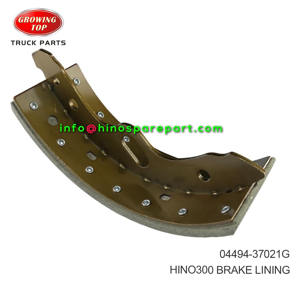 HINO300 BRAKE LINING 04494-37021G