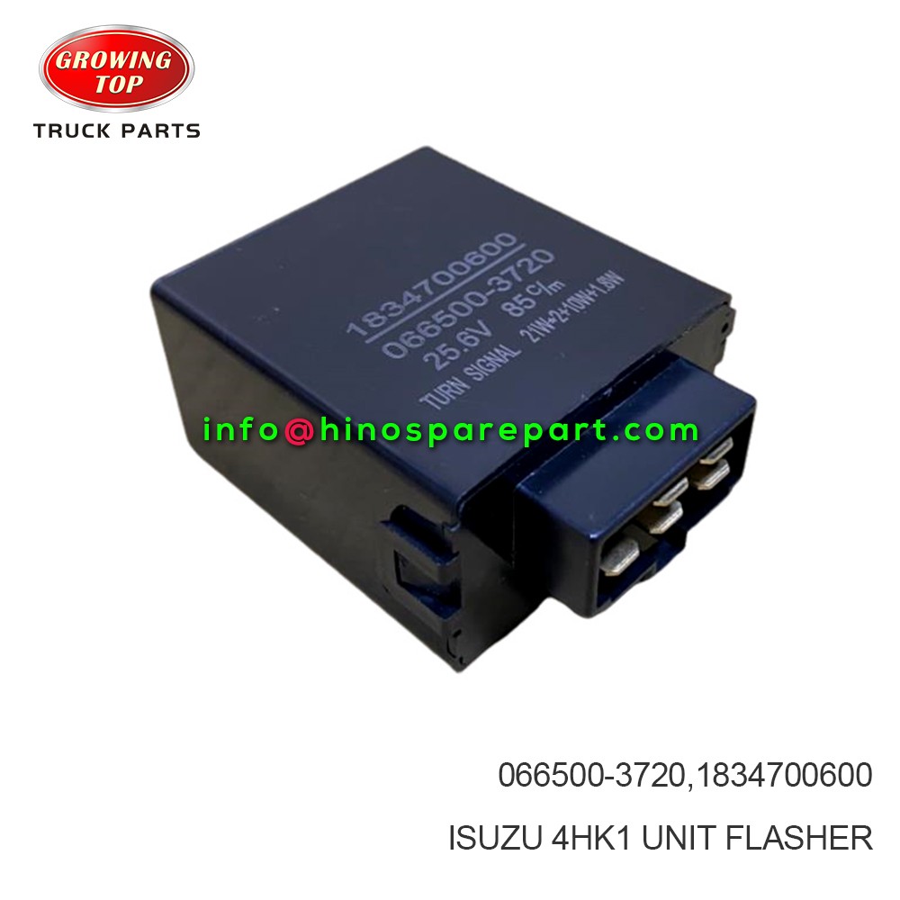 ISUZU 4HK1 UNIT; FLASHER 066500-3720