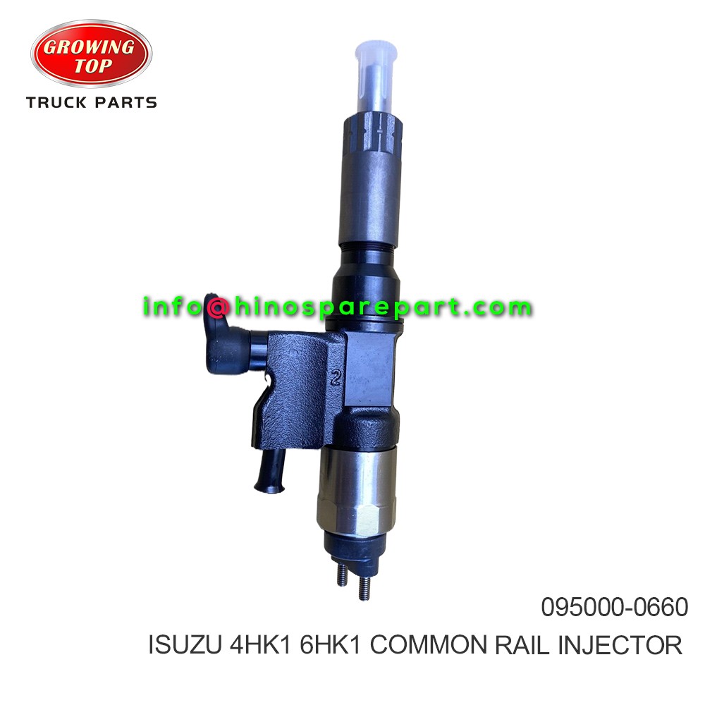 ISUZU 4HK1 6HK1  COMMON RAIL INJECTOR  095000-0660