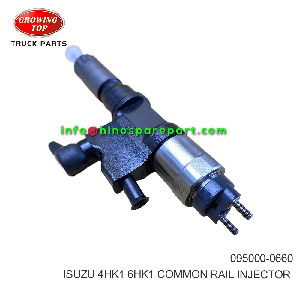 ISUZU 4HK1 6HK1  COMMON RAIL INJECTOR  095000-0660