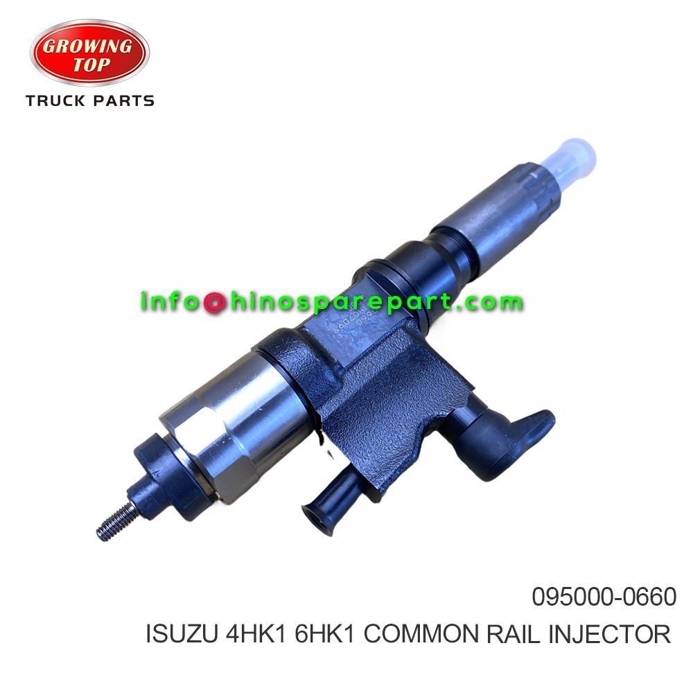 ISUZU 4HK1 6HK1  COMMON RAIL INJECTOR  095000-0660