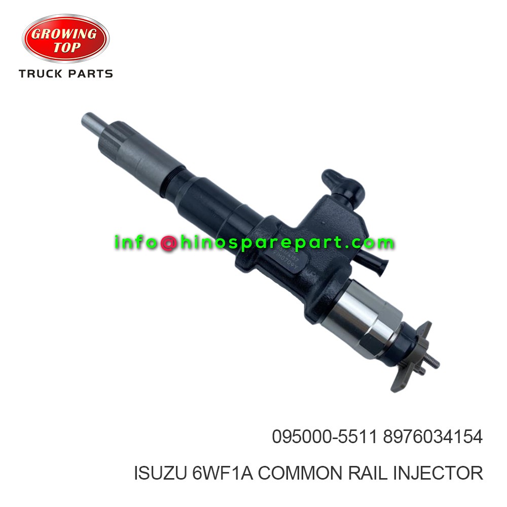 ISUZU 6WF1A COMMON RAIL INJECTOR  095000-5511