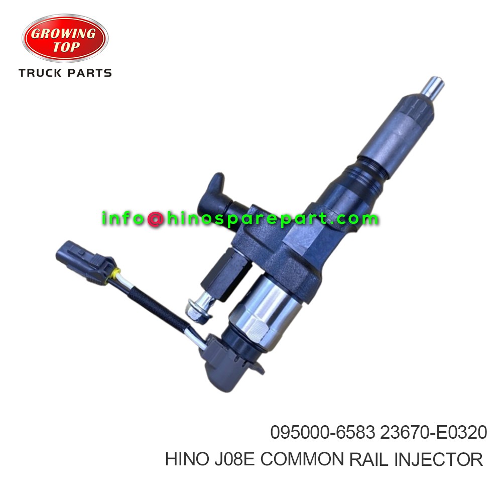 HINO J08E COMMON RAIL INJECTOR  095000-6583