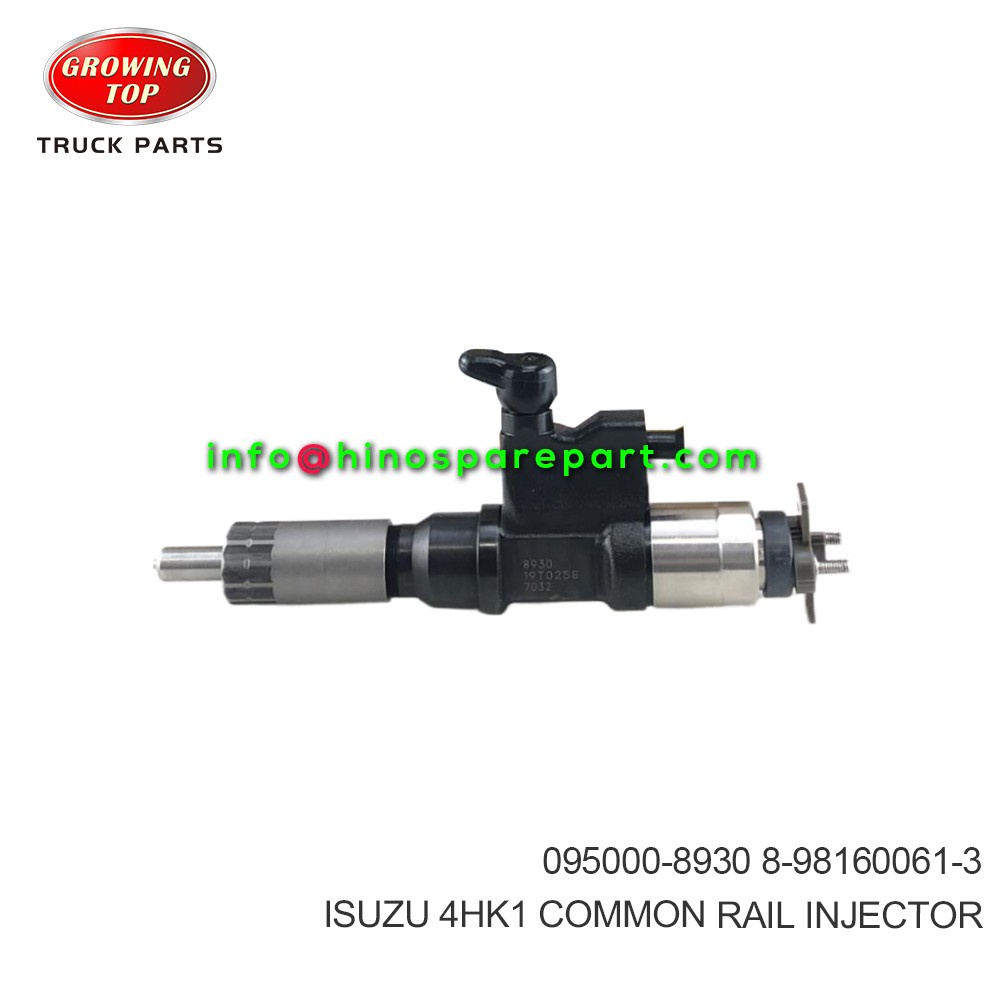 ISUZU 4HK1 COMMON RAIL INJECTOR  095000-8930