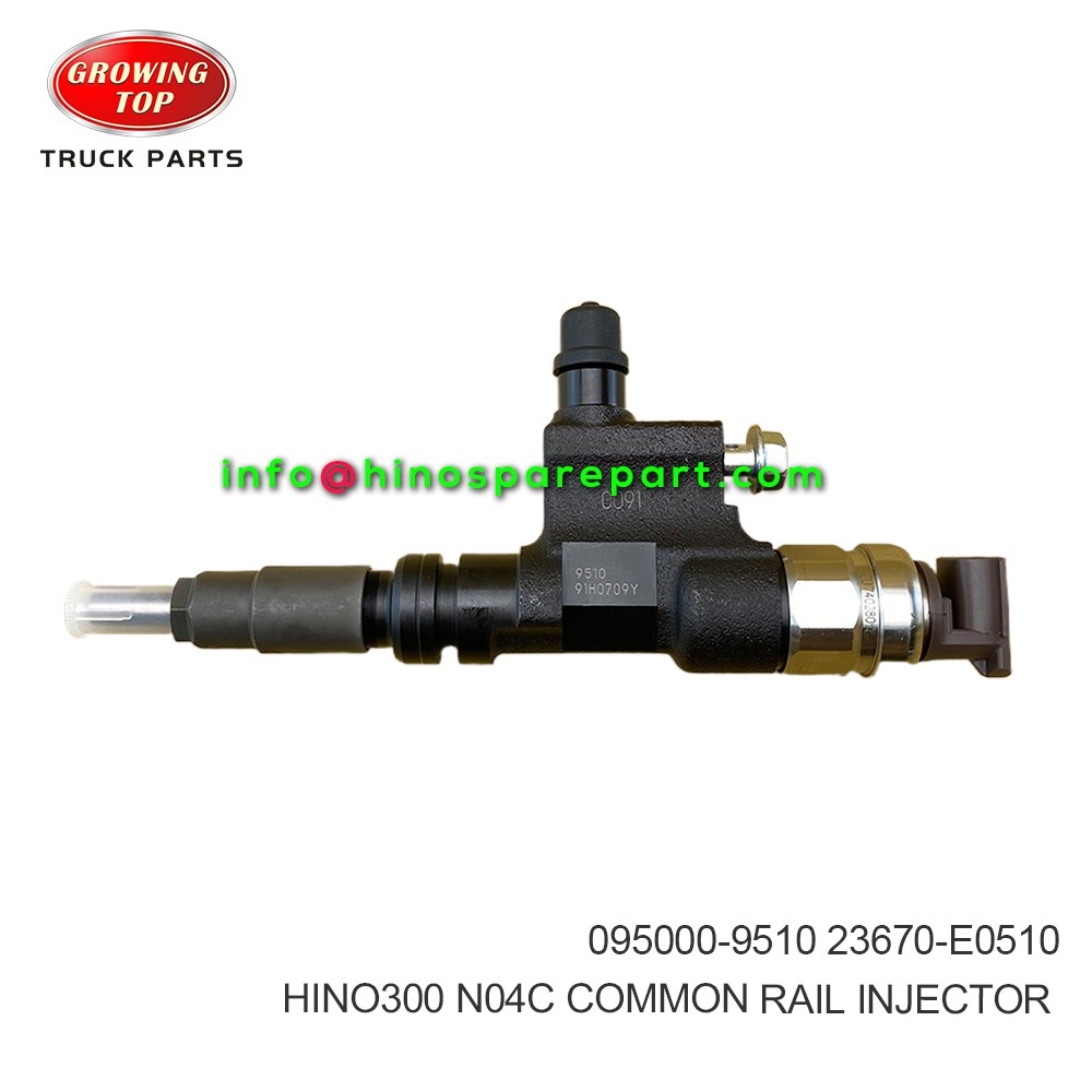 HINO300 N04C COMMON RAIL INJECTOR  095000-9510