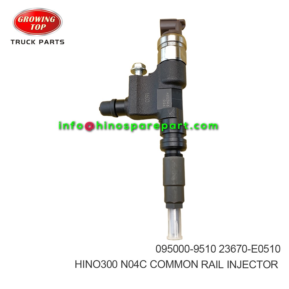 HINO300 N04C COMMON RAIL INJECTOR  095000-9510