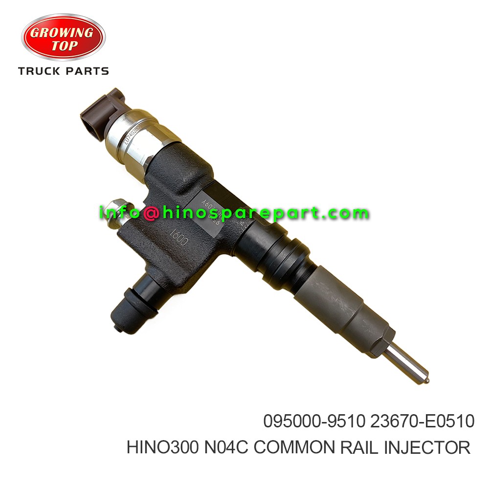 HINO300 N04C COMMON RAIL INJECTOR  095000-9510