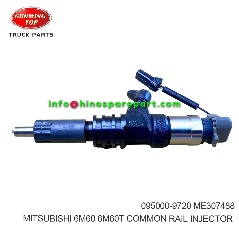 MITSUBISHI 6M60 6M60T COMMON RAIL INJECTOR  095000-9720