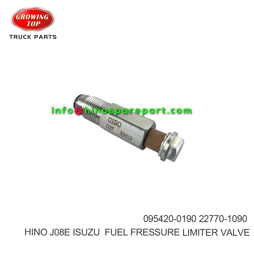 HINO J08E ISUZU DECA  FUEL FRESSURE LIMITER VALVE  095420-0190