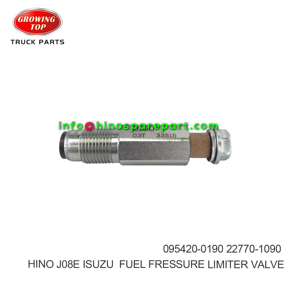 HINO J08E ISUZU DECA  FUEL FRESSURE LIMITER VALVE  095420-0190