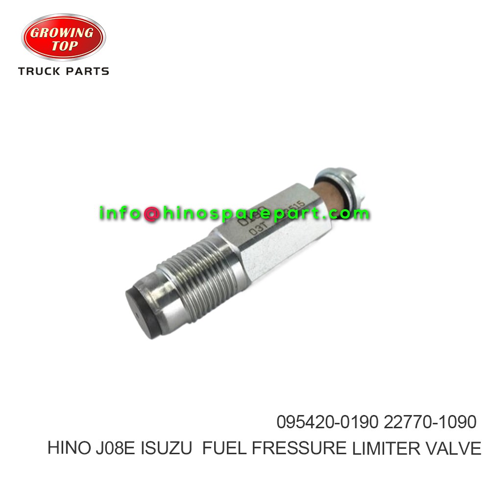 HINO J08E ISUZU DECA  FUEL FRESSURE LIMITER VALVE  095420-0190