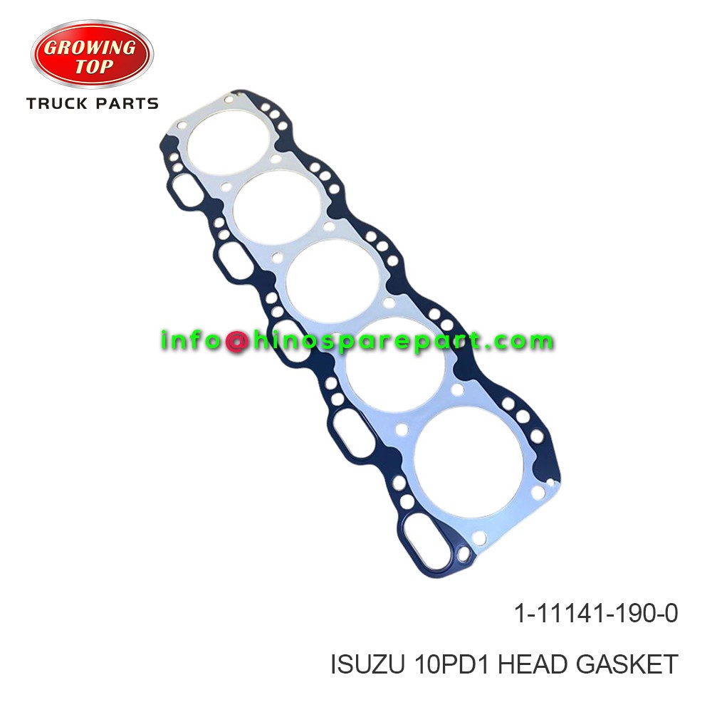 ISUZU 10PD1 HEAD GASKET 1-11141-190-0