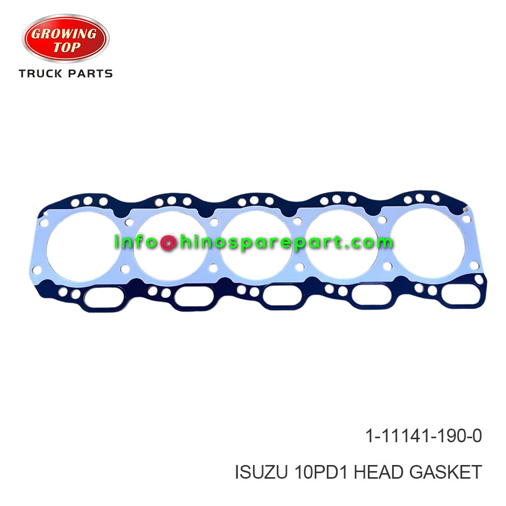 ISUZU 10PD1 HEAD GASKET 1-11141-190-0