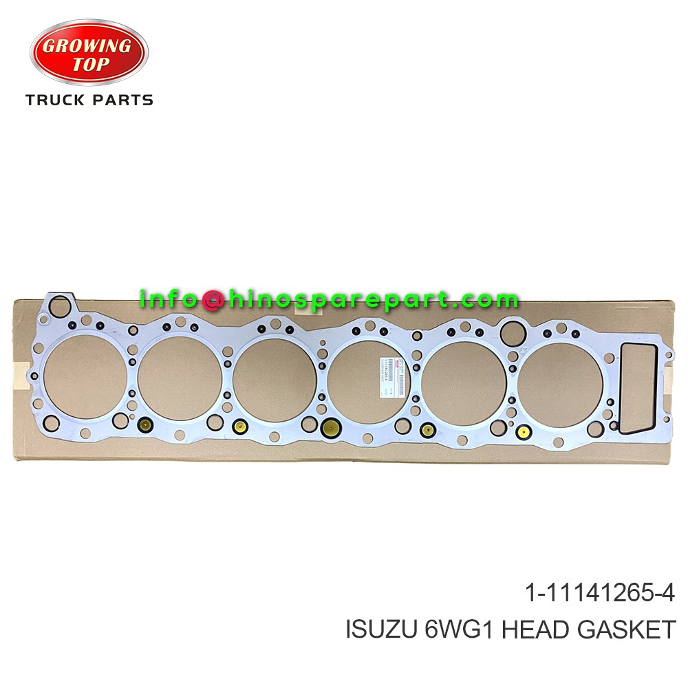 ISUZU 6WG1  HEAD GASKET  1-11141265-4