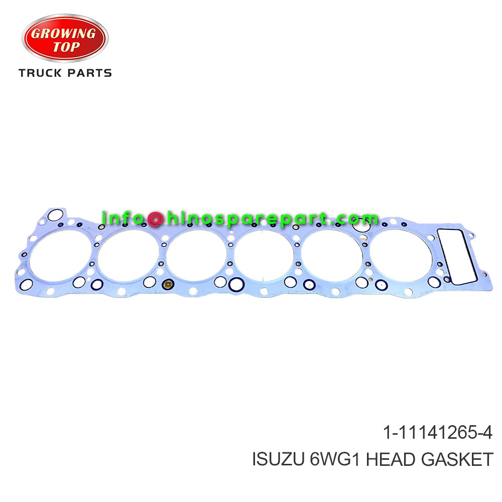 ISUZU 6WG1  HEAD GASKET  1-11141265-4