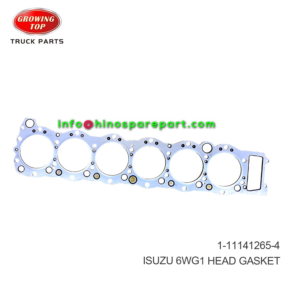 ISUZU 6WG1  HEAD GASKET  1-11141265-4