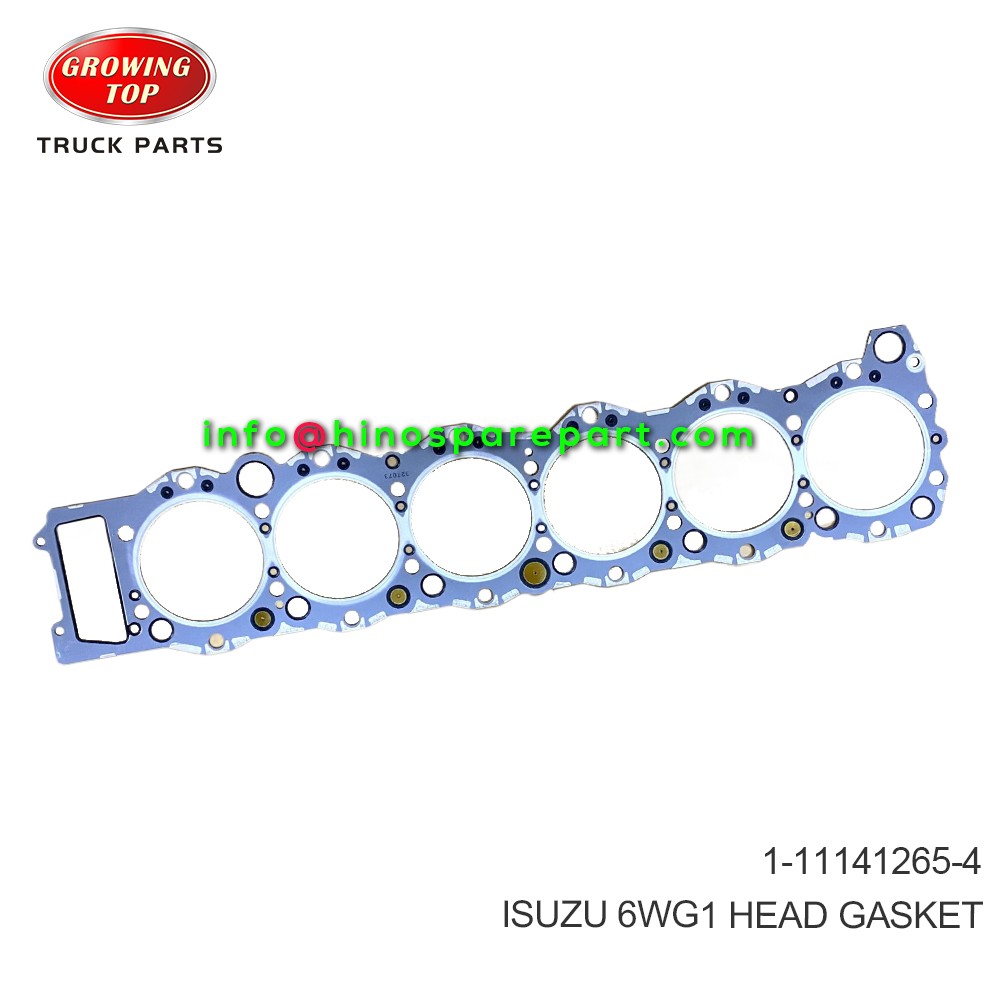 ISUZU 6WG1  HEAD GASKET  1-11141265-4