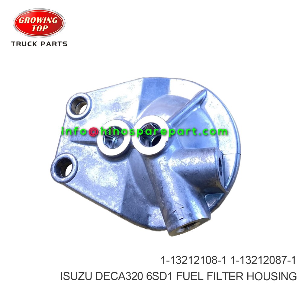 ISUZU DECA320 6SD1 FUEL FILTER HOUSING 1-13212108-1