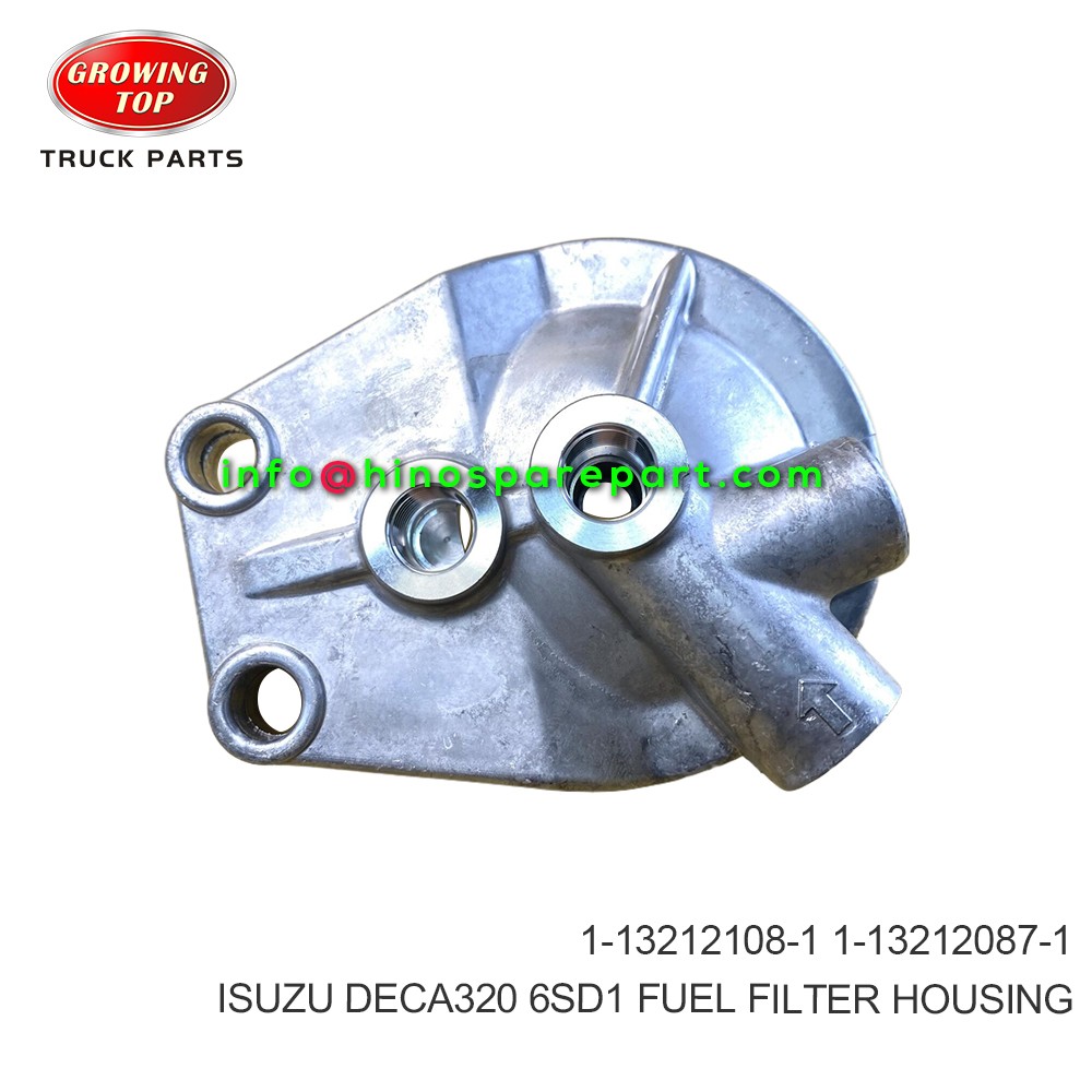 ISUZU DECA320 6SD1 FUEL FILTER HOUSING 1-13212108-1