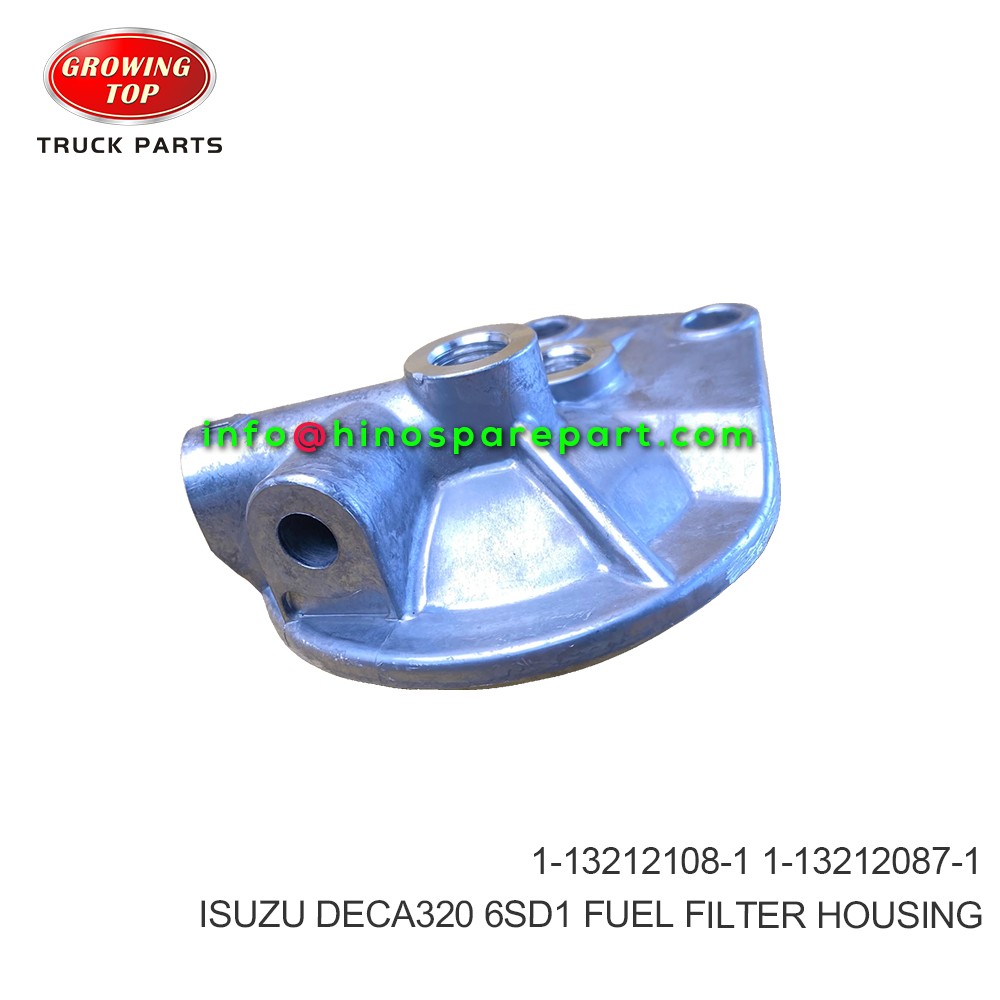 ISUZU DECA320 6SD1 FUEL FILTER HOUSING 1-13212108-1