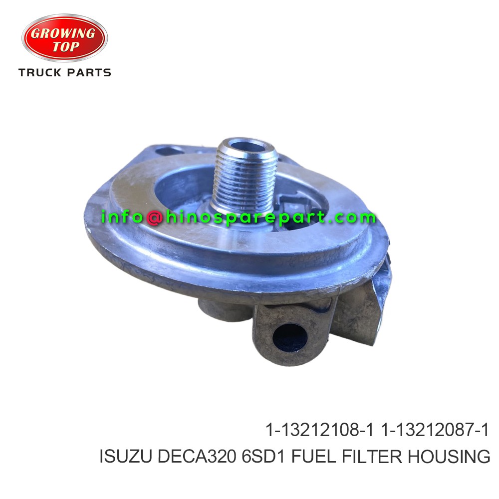 ISUZU DECA320 6SD1 FUEL FILTER HOUSING 1-13212108-1