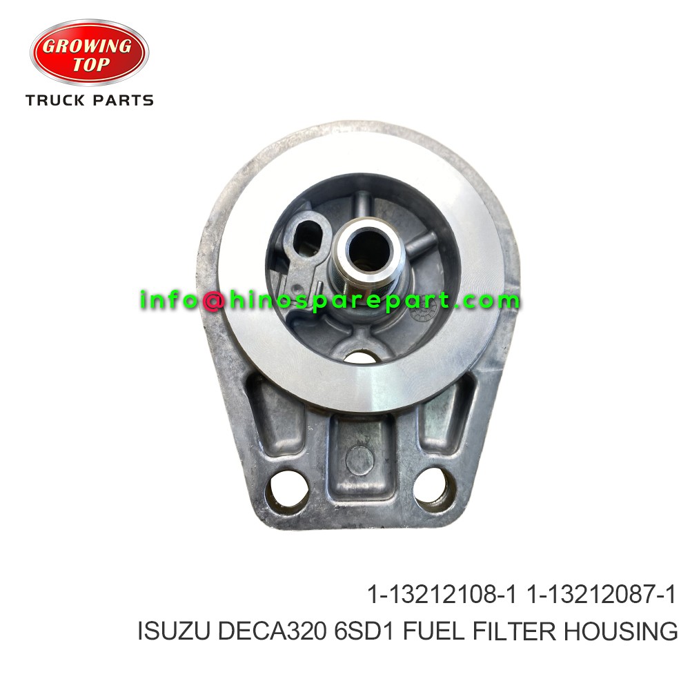 ISUZU DECA320 6SD1 FUEL FILTER HOUSING 1-13212108-1