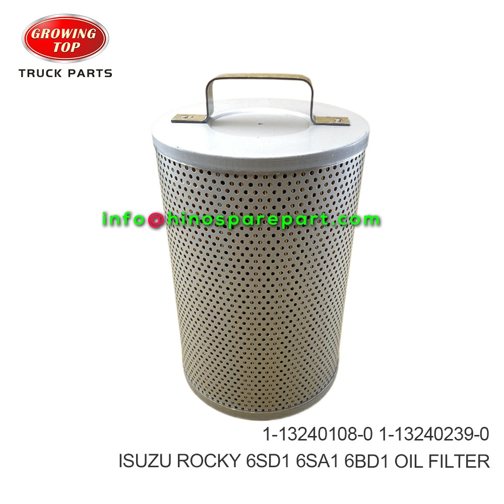 ISUZU ROCKY 6SD1 6SA1 6BD1 OIL FILTER 1-13240108-0 