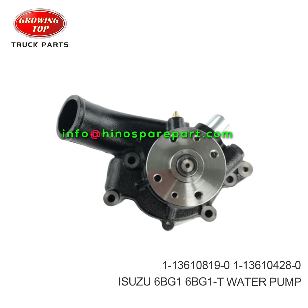 ISUZU 6BG1 6BG1-T WATER PUMP 1-13610819-0