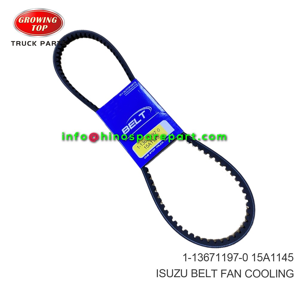 ISUZU  BELT FAN COOLING  1-13671197-0