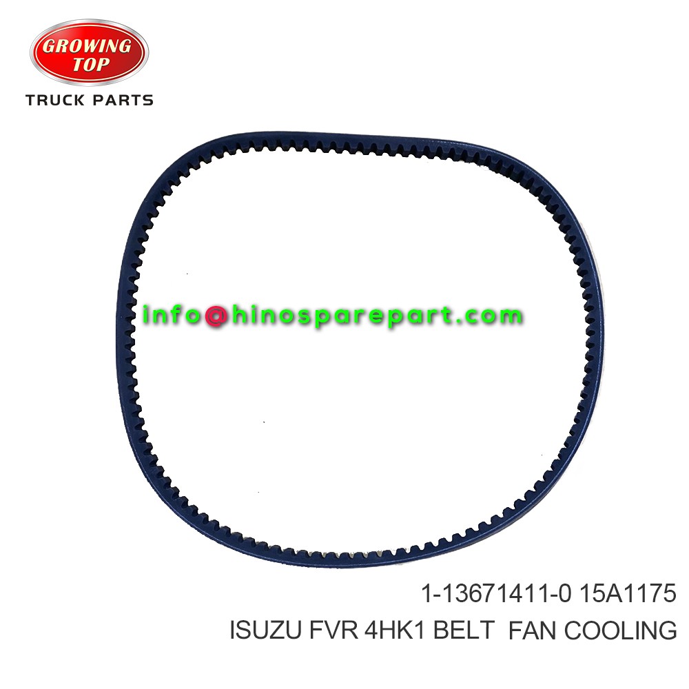 ISUZU FVR 4HK1  BELT; FAN COOLING  1-13671411-0