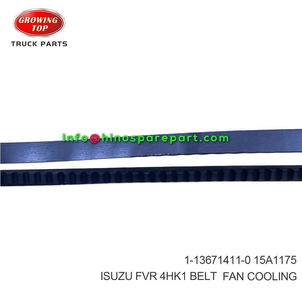 ISUZU FVR 4HK1  BELT; FAN COOLING  1-13671411-0