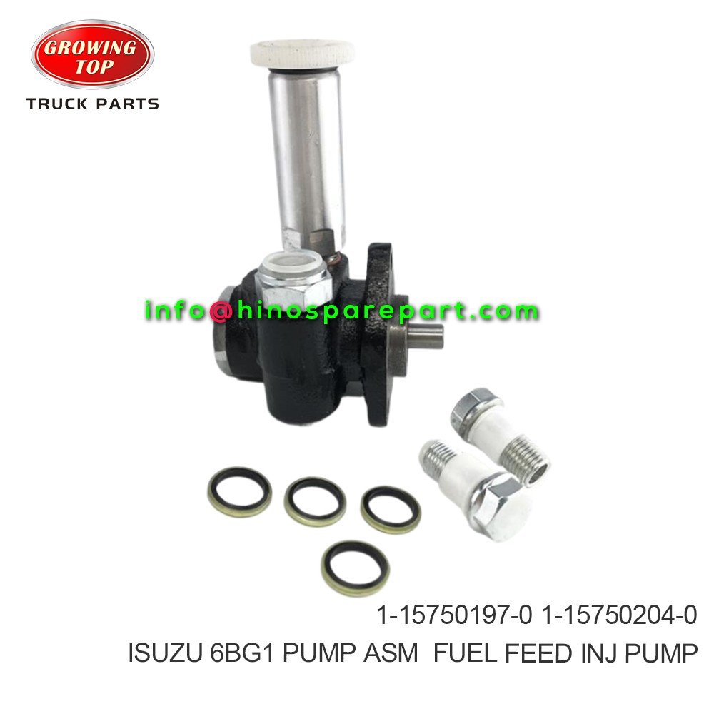 ISUZU 6BG1  PUMP ASM; FUEL FEED,INJ PUMP  1-15750197-0