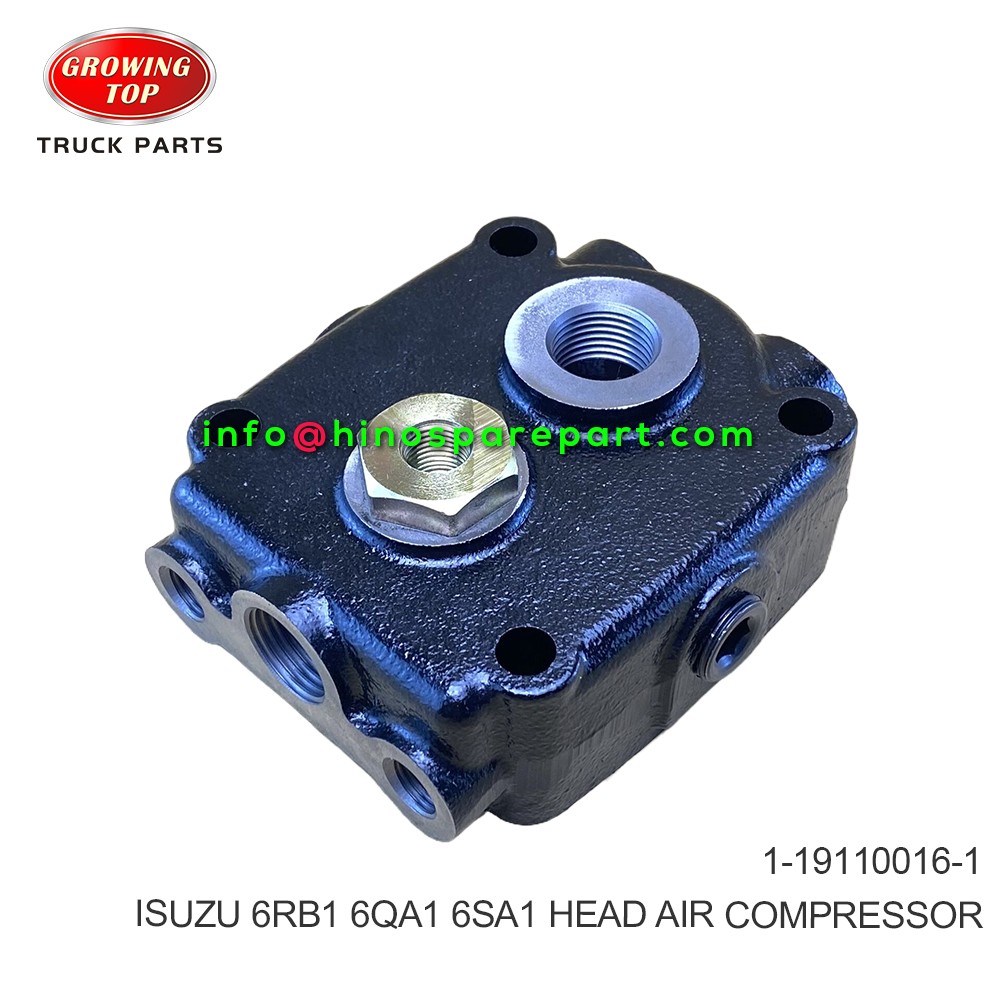 ISUZU 6RB1 6QA1 6SA1 HEAD AIR COMPRESSOR  1-19110016-1