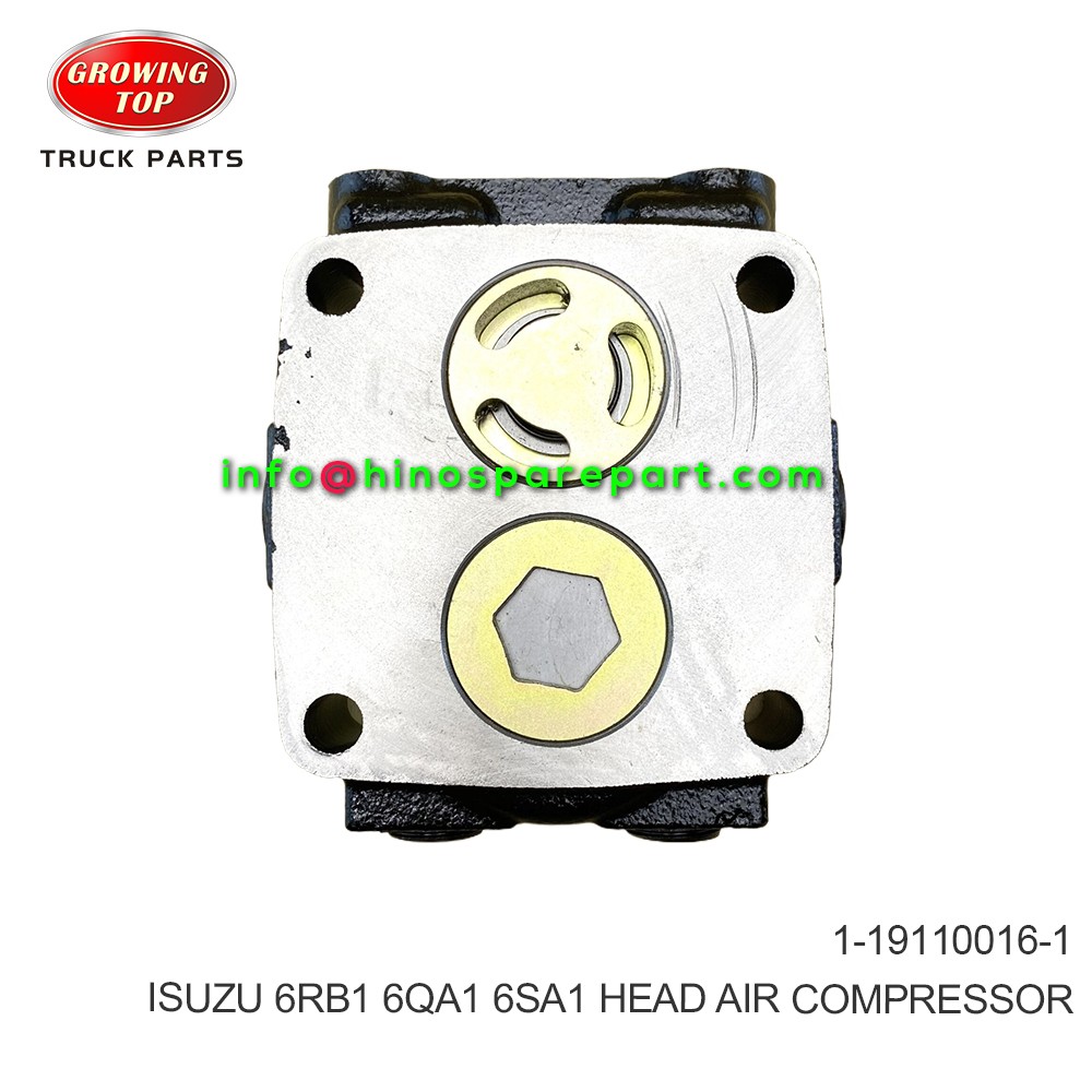 ISUZU 6RB1 6QA1 6SA1 HEAD AIR COMPRESSOR  1-19110016-1