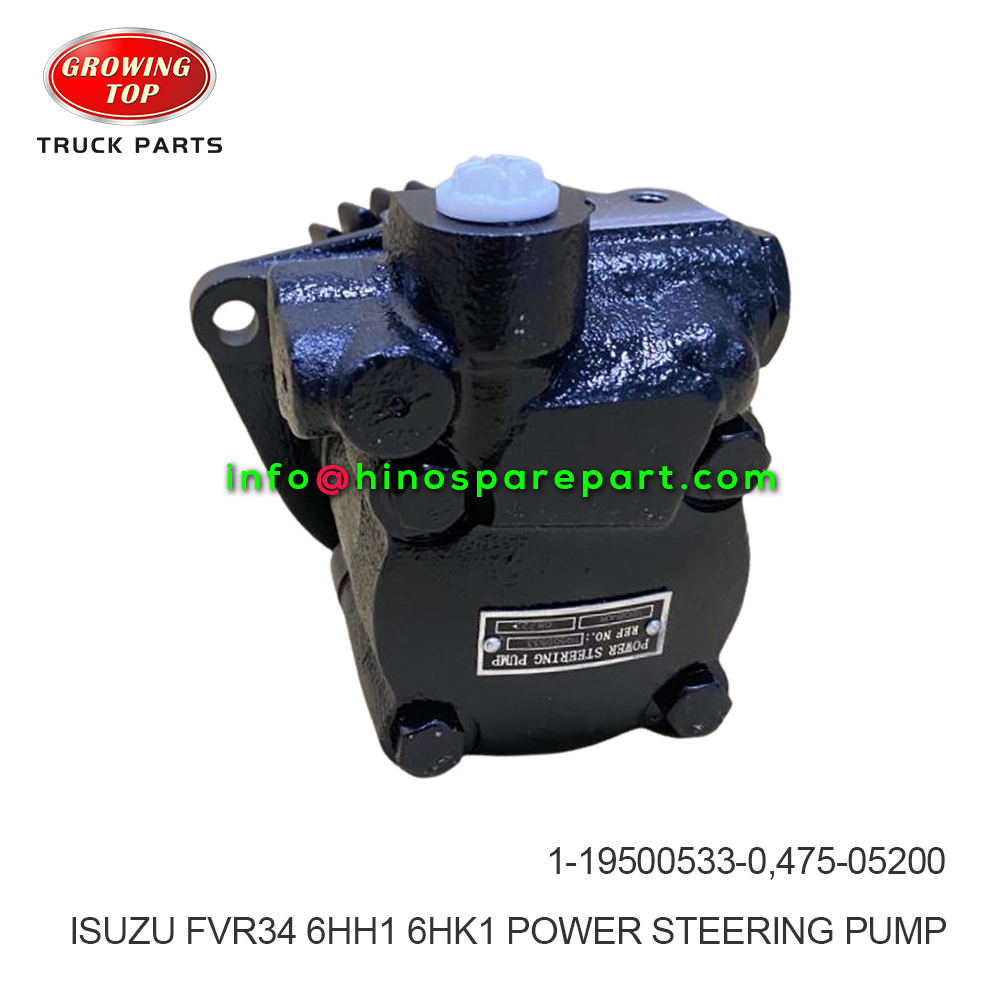 ISUZU FVR34 6HH1 6HK1 POWER STEERING PUMP 1-19500533-0