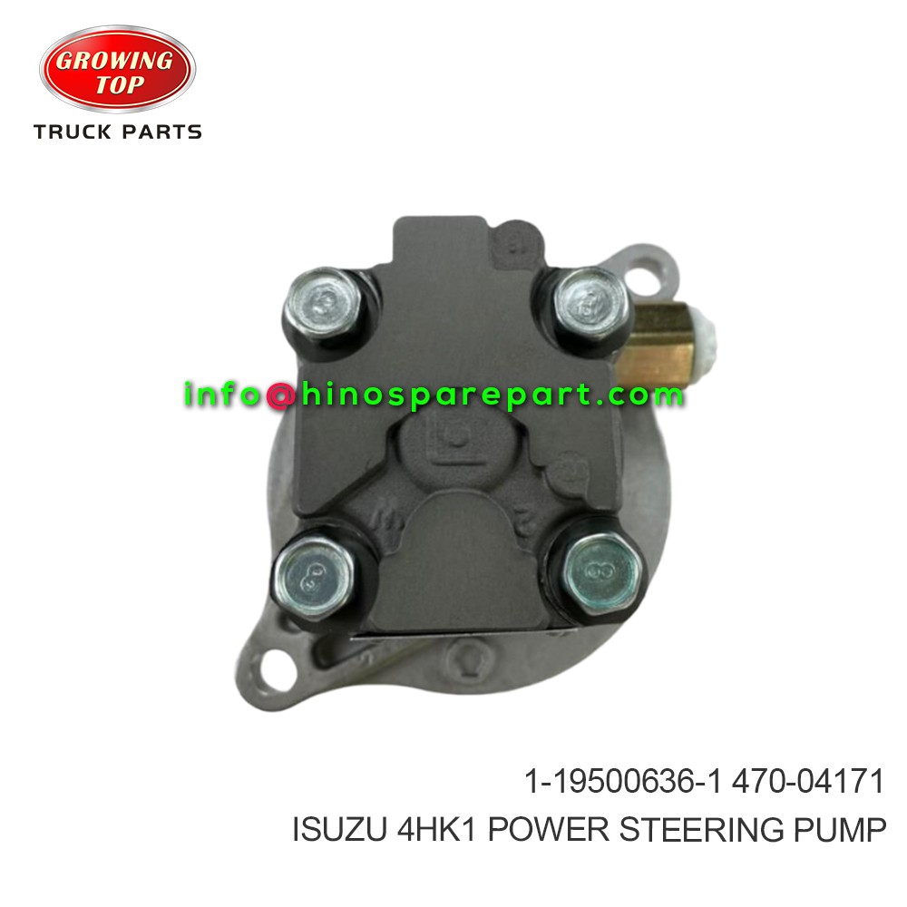 ISUZU 4HK1 POWER STEERING PUMP 1-19500636-1