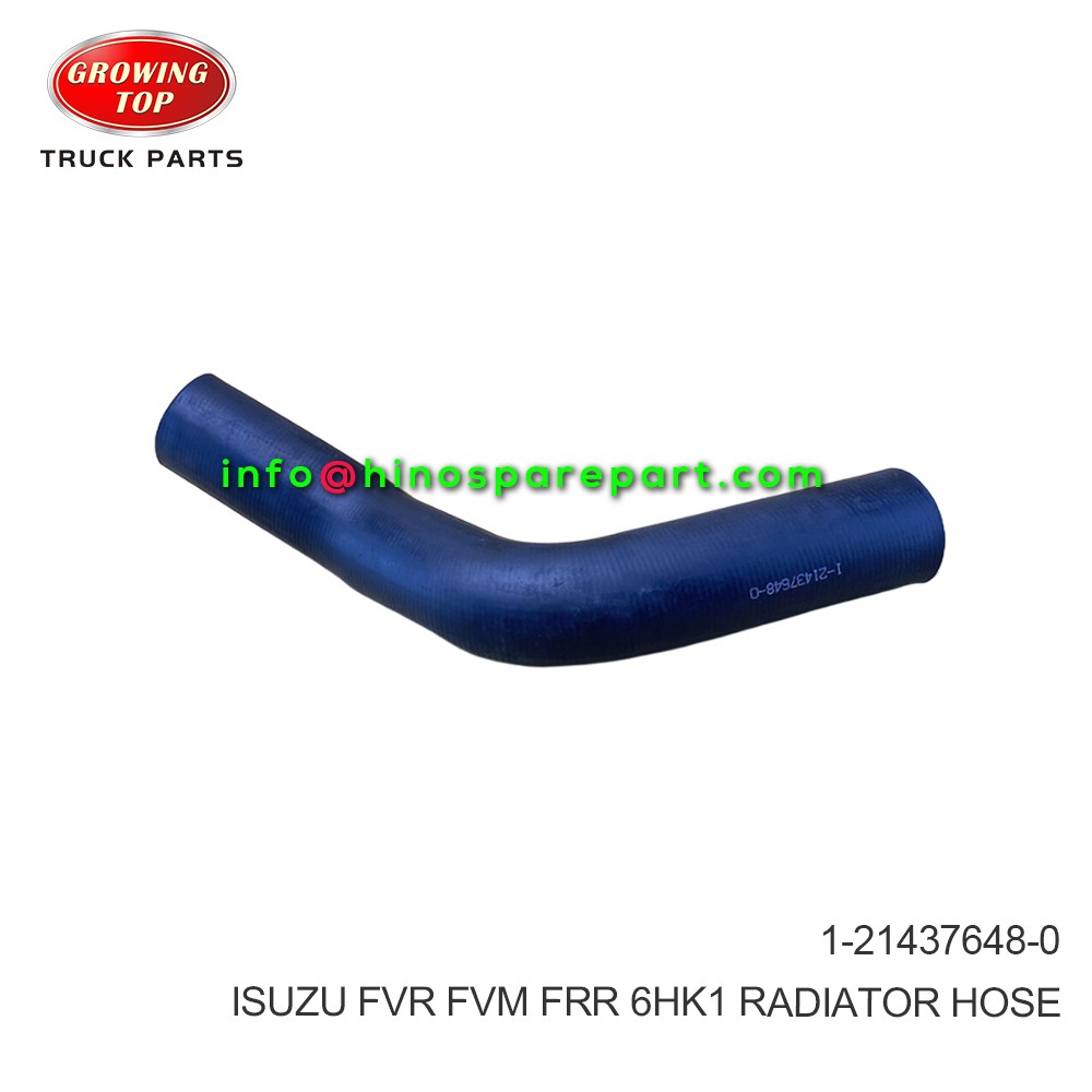 ISUZU FVR FVM FRR 6HK1 RADIATOR HOSE  1-21437648-0