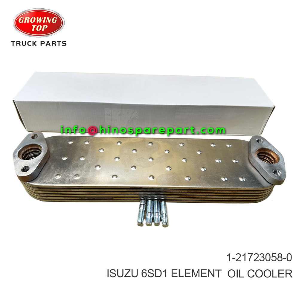 ISUZU 6SD1 ELEMENT, OIL COOLER 1-21723058-0