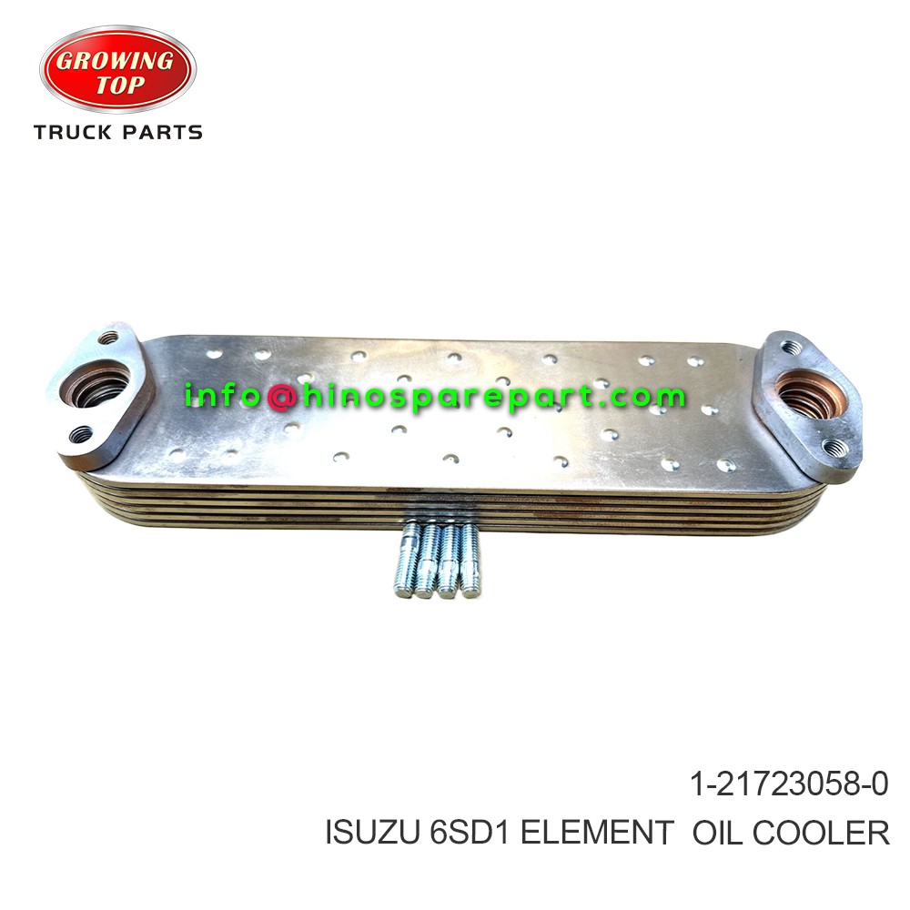 ISUZU 6SD1 ELEMENT, OIL COOLER 1-21723058-0